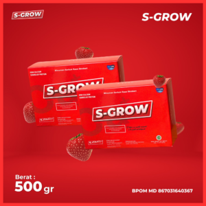 S-Grow Susu Peninggi Badan Isi 2 Box