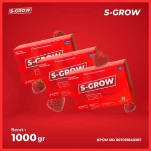 S-Grow Susu Peninggi Badan Isi 3 Box