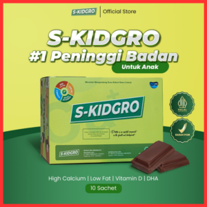 S-Kidgro Susu Peninggi Badan Anak Isi 1 Box