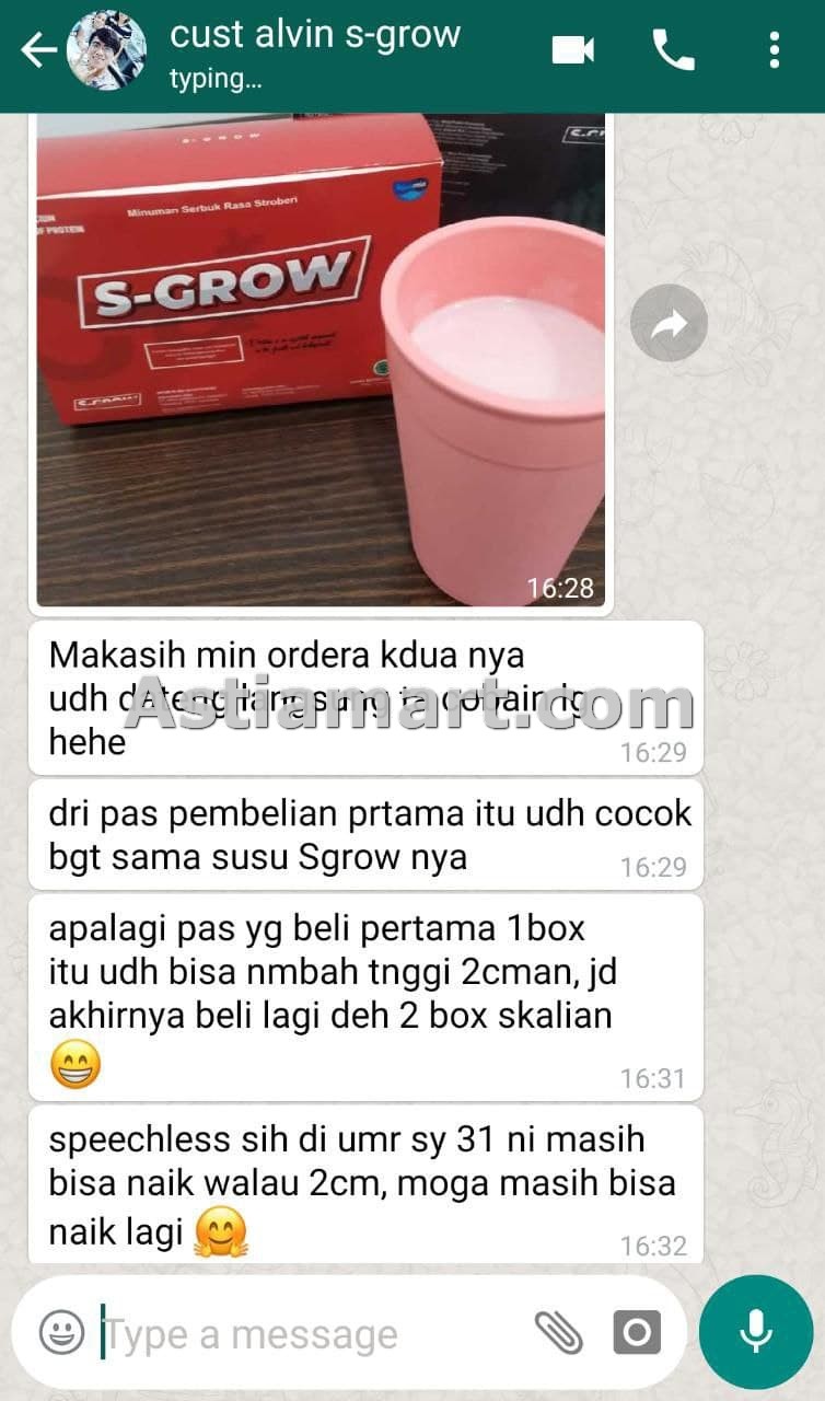 testimoni s-grow susu peninggi badan 11