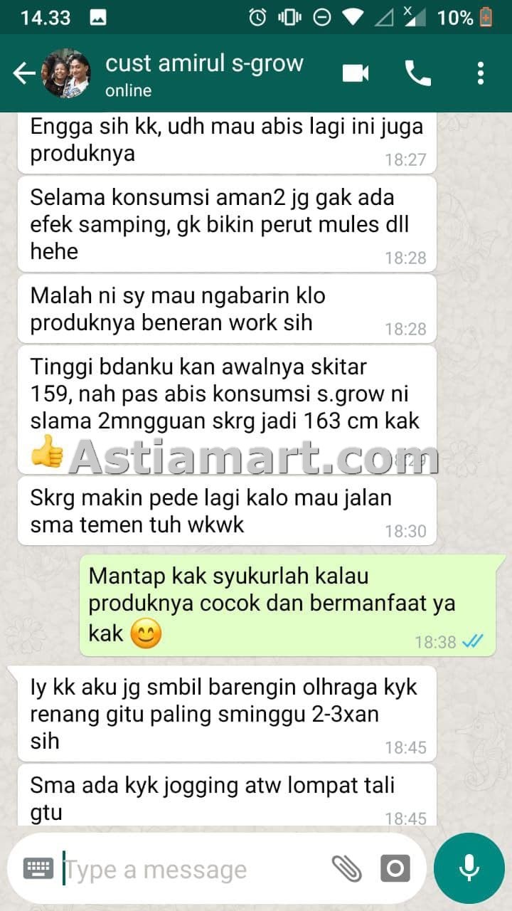 testimoni s-grow susu peninggi badan 3